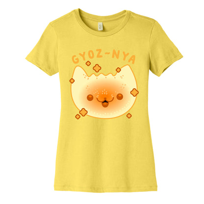 Gyoz~nya (Cat Gyoza) Women's Cotton Tee