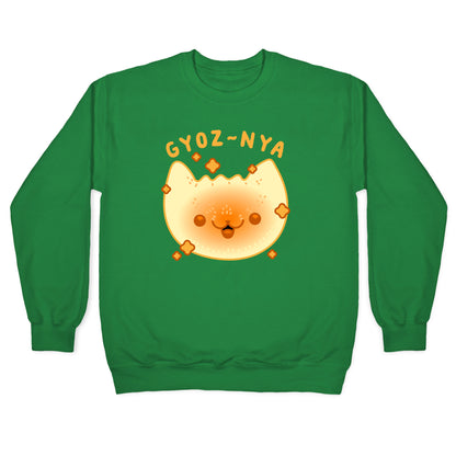 Gyoz~nya (Cat Gyoza) Crewneck Sweatshirt