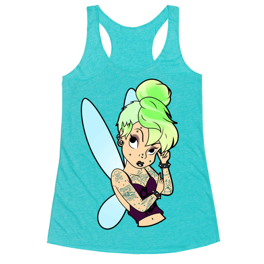Punk Tinkerbell Racerback Tank