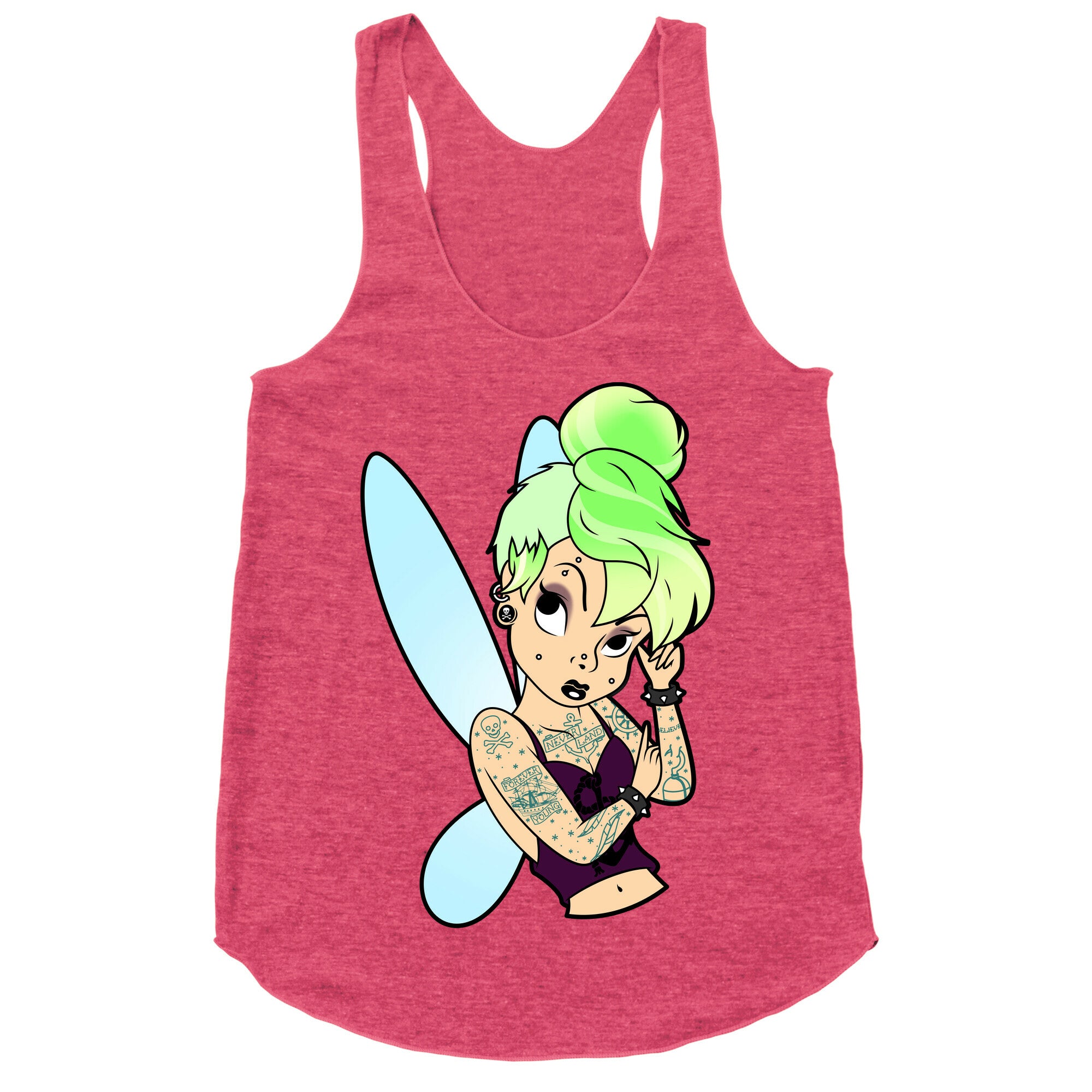 Punk Tinkerbell Racerback Tank
