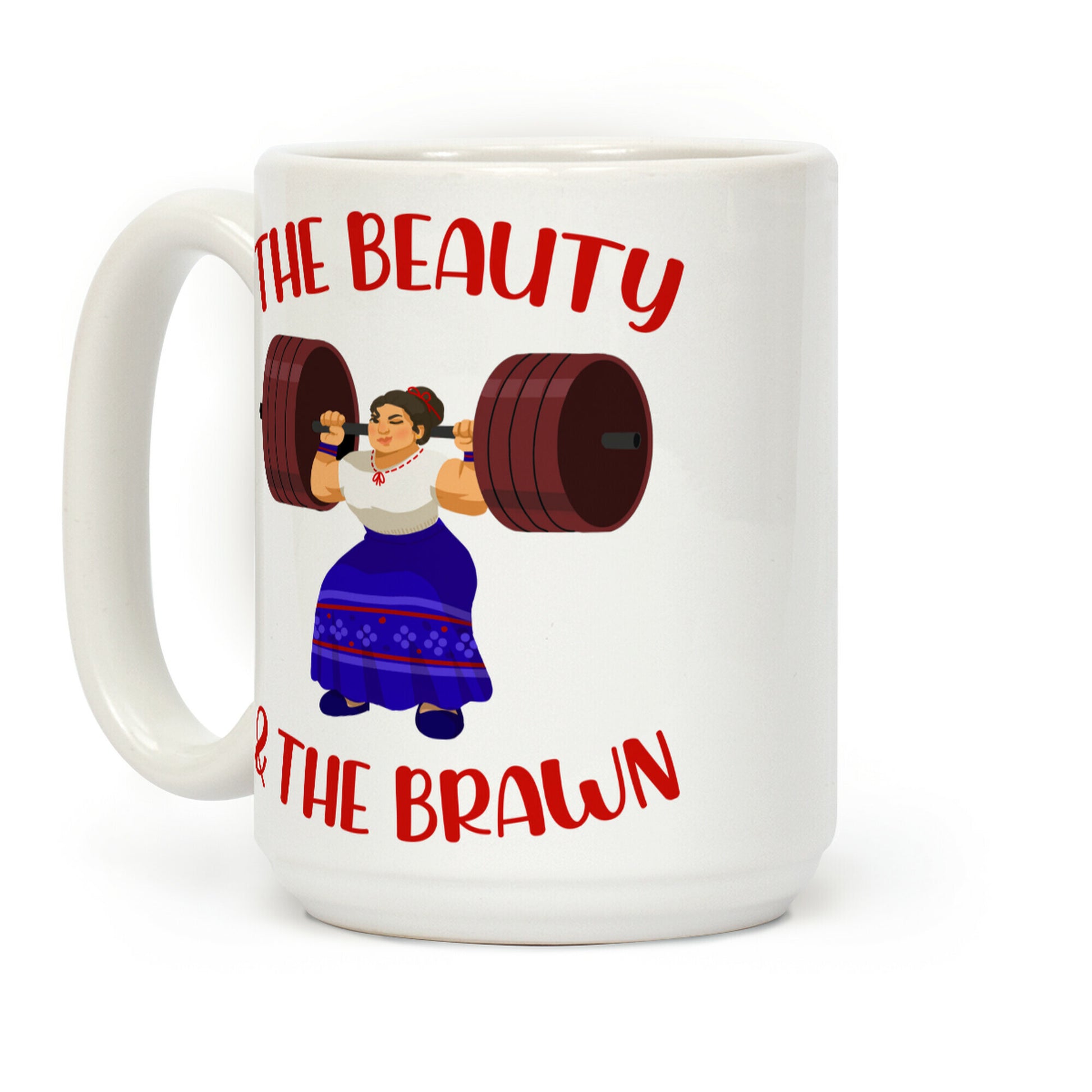 The Beauty and the Brawn Coffee Mug
