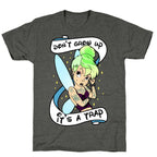 Punk Tinkerbell (Don't Grow Up It's A Trap) Unisex Triblend Tee