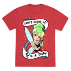 Punk Tinkerbell (Don't Grow Up It's A Trap) Unisex Triblend Tee