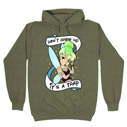 Punk Tinkerbell (Don't Grow Up It's A Trap) Hoodie