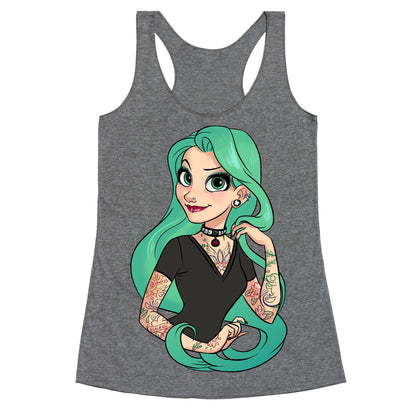 Punk Rapunzel Racerback Tank