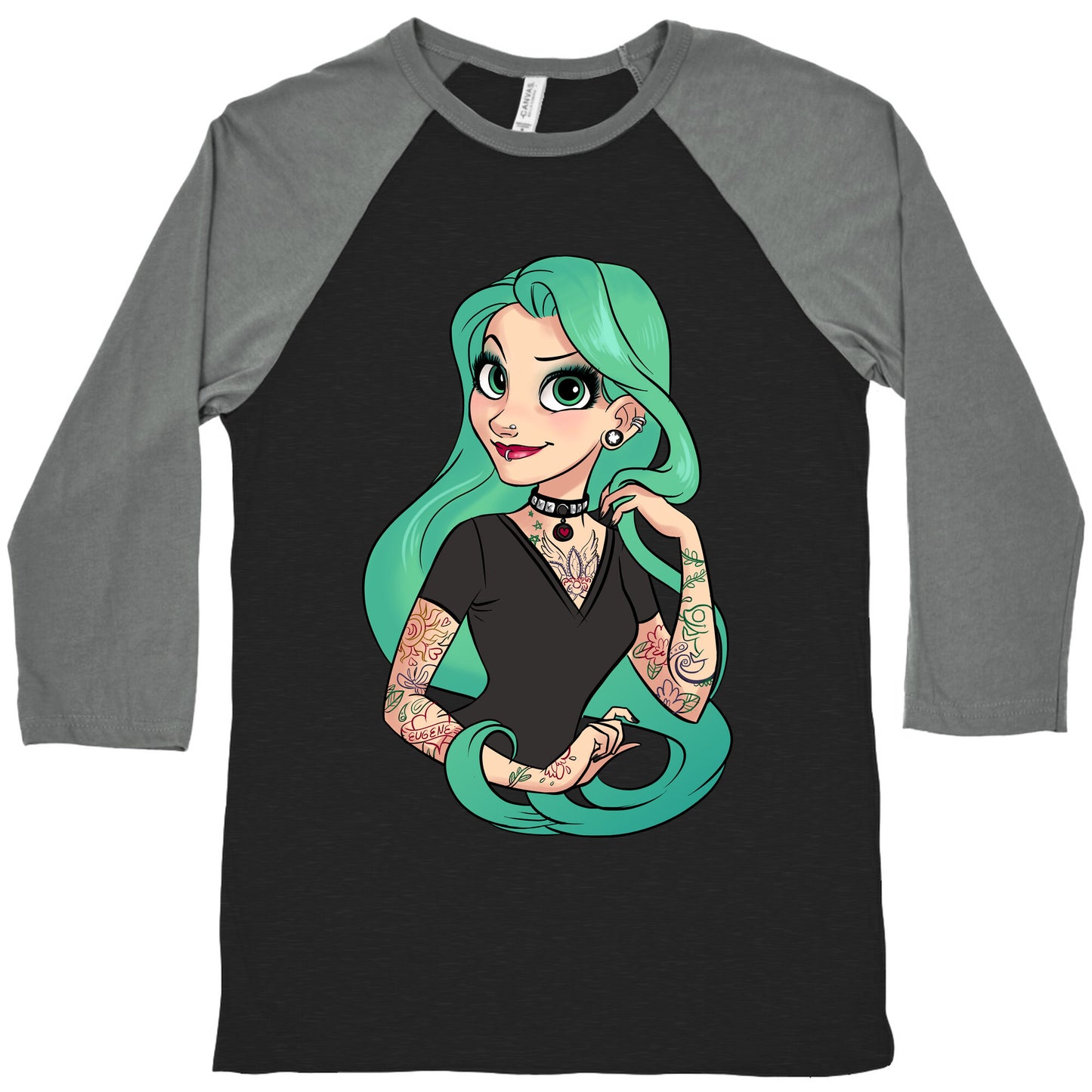 Punk Rapunzel Baseball Tee