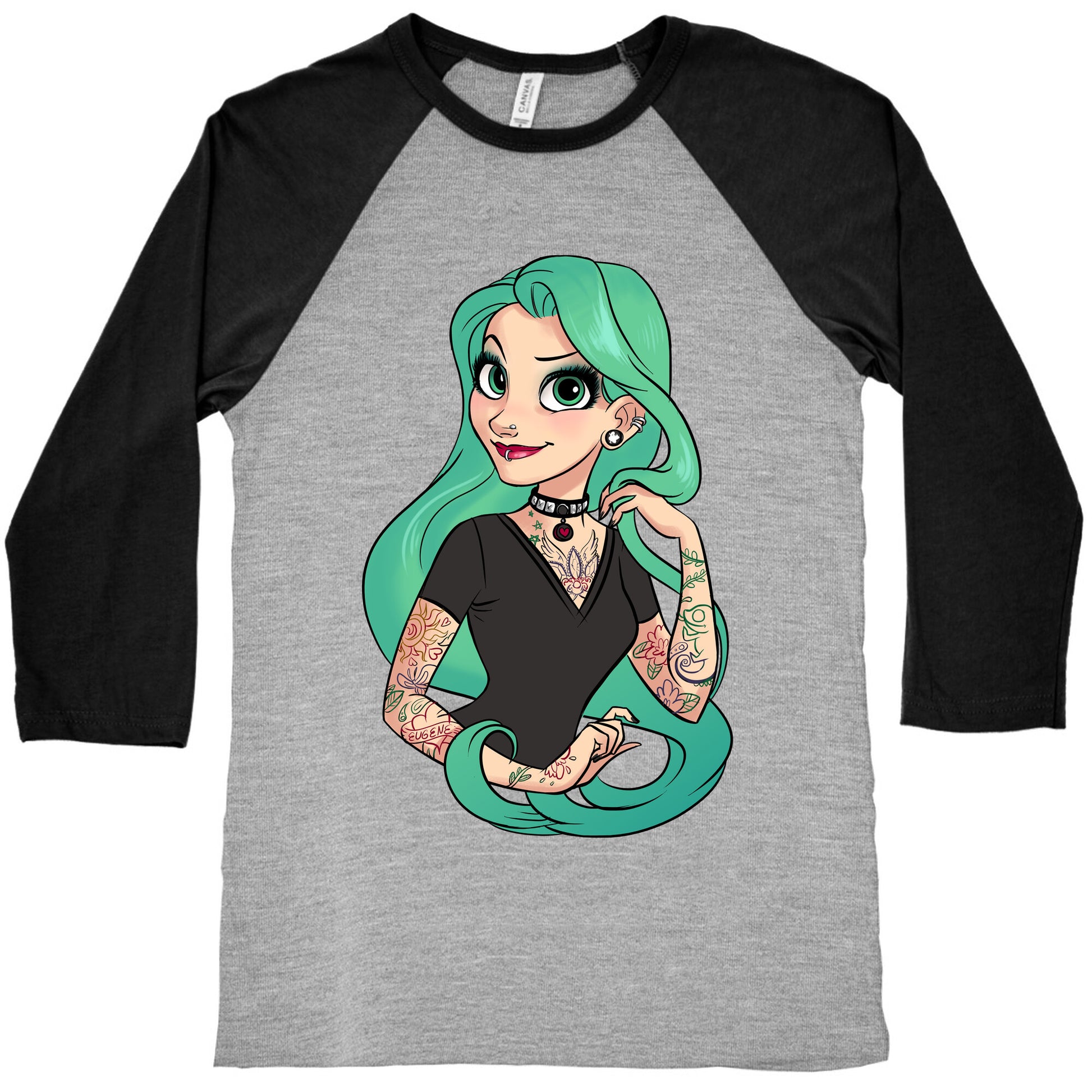 Punk Rapunzel Baseball Tee