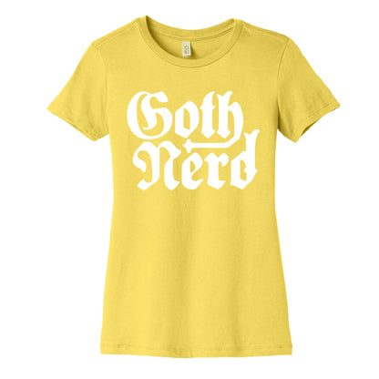 Goth Nerd Women's Cotton Tee