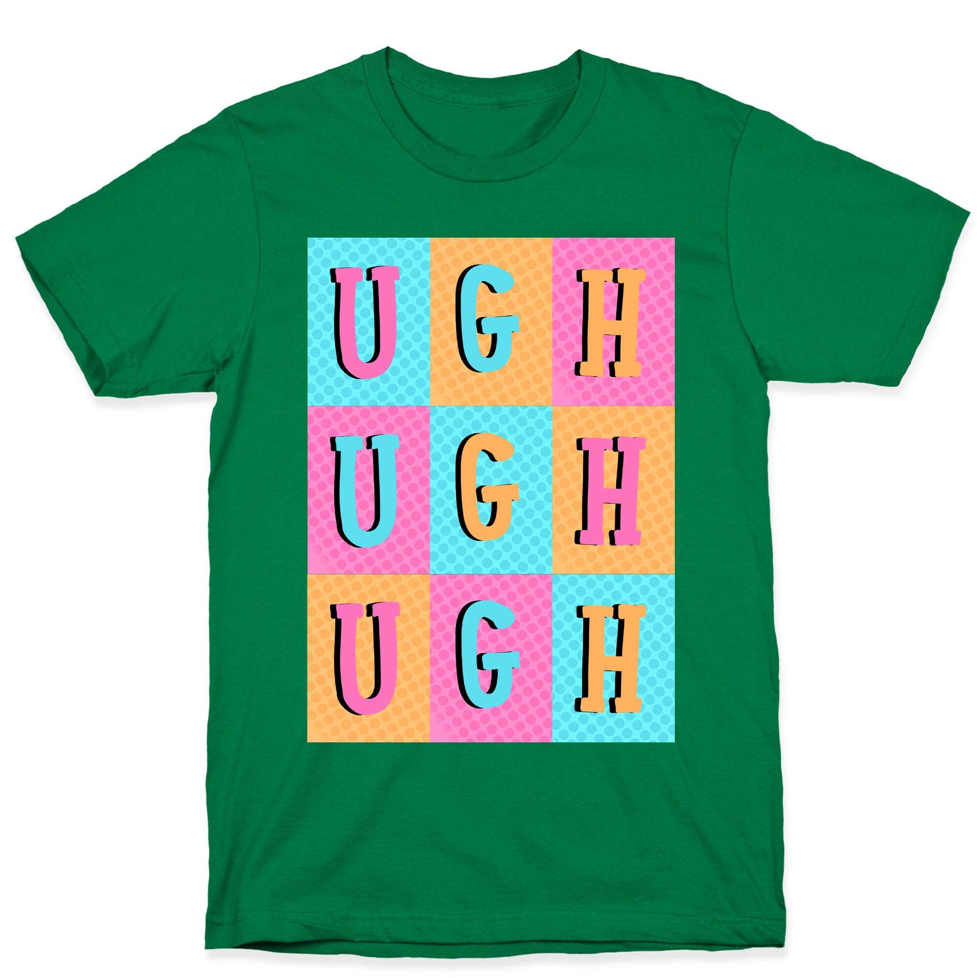 Ugh Pop Art Style T-Shirt