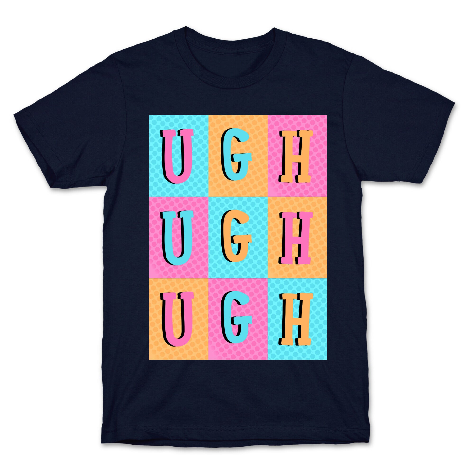 Ugh Pop Art Style T-Shirt