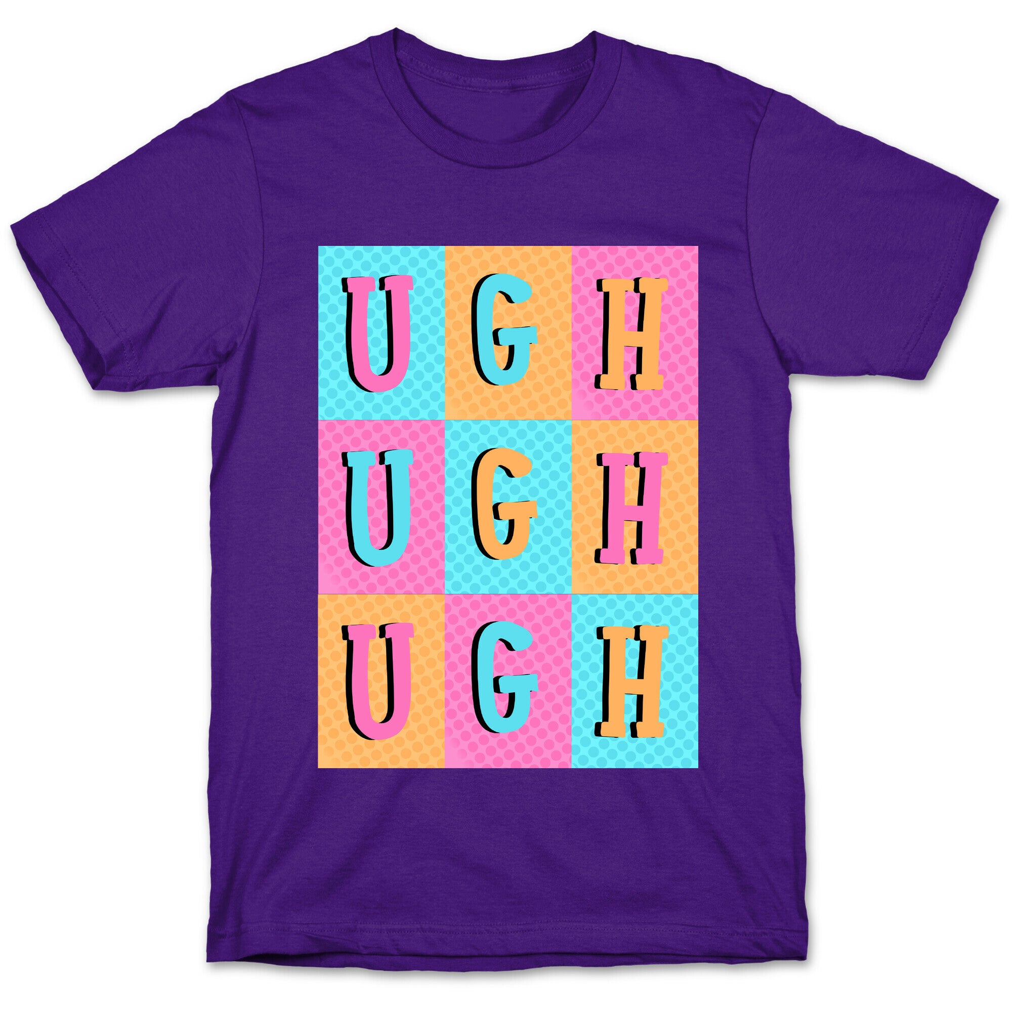 Ugh Pop Art Style T-Shirt