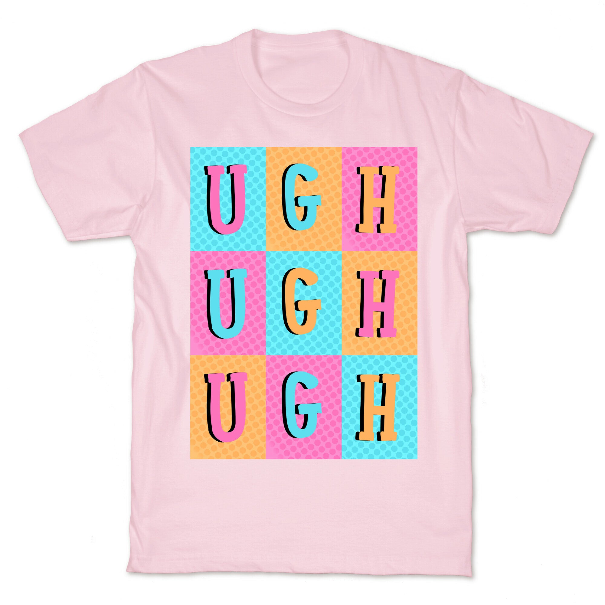 Ugh Pop Art Style T-Shirt