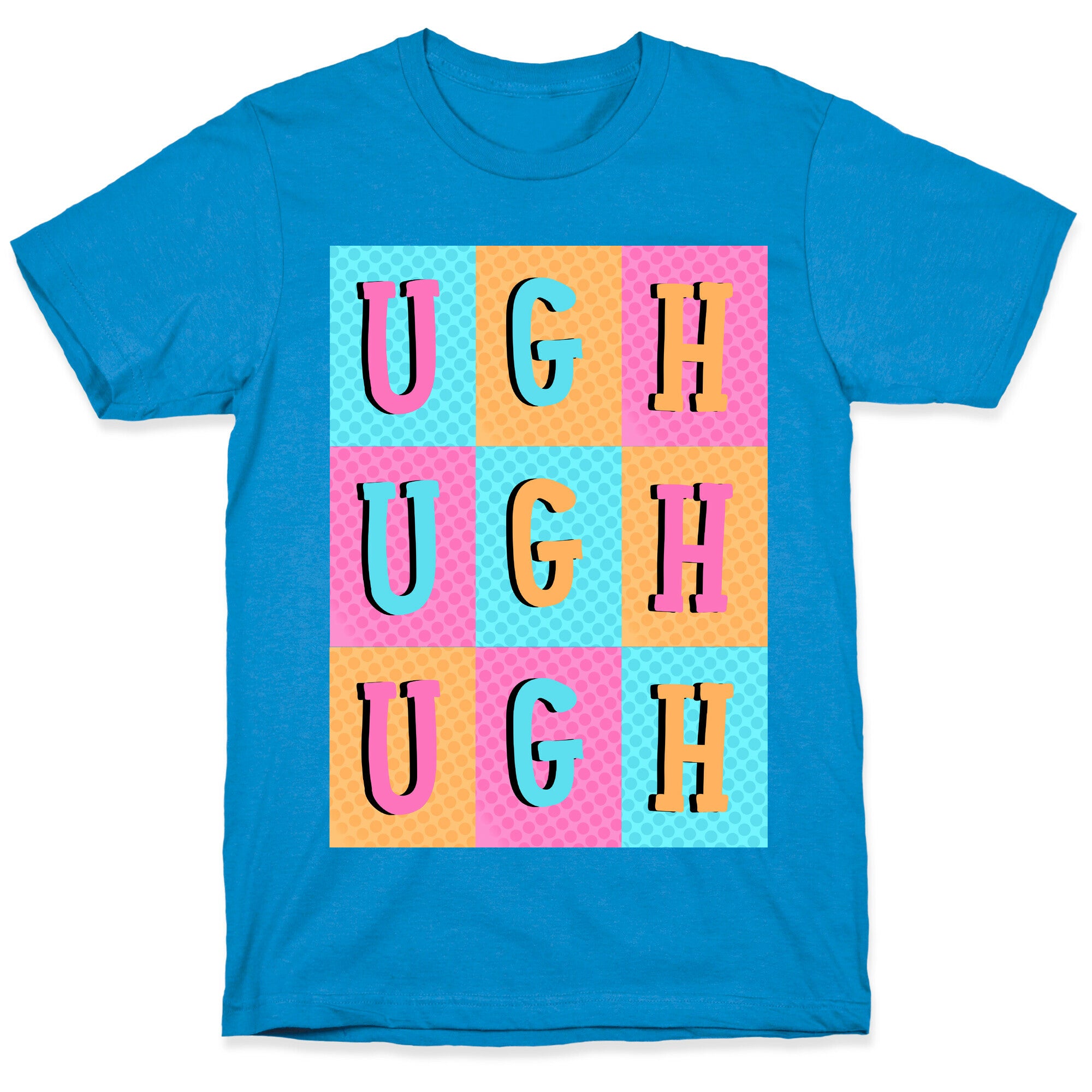 Ugh Pop Art Style T-Shirt