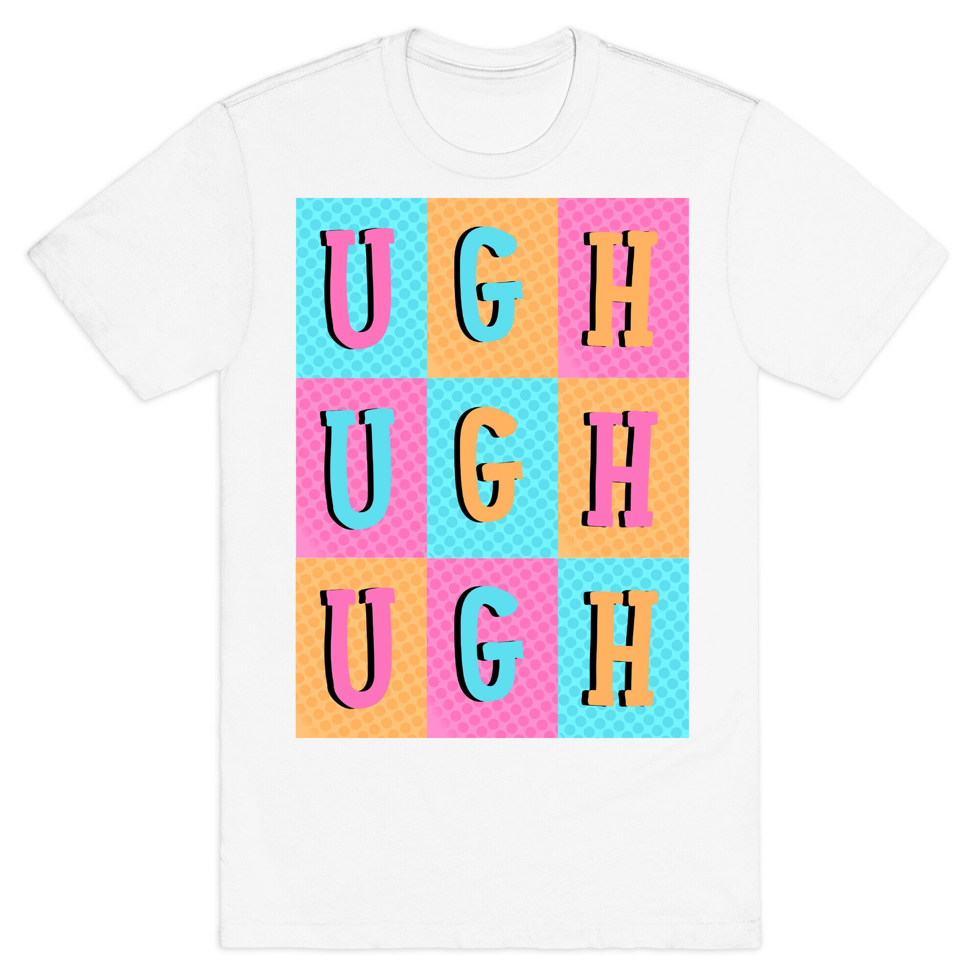 Ugh Pop Art Style T-Shirt