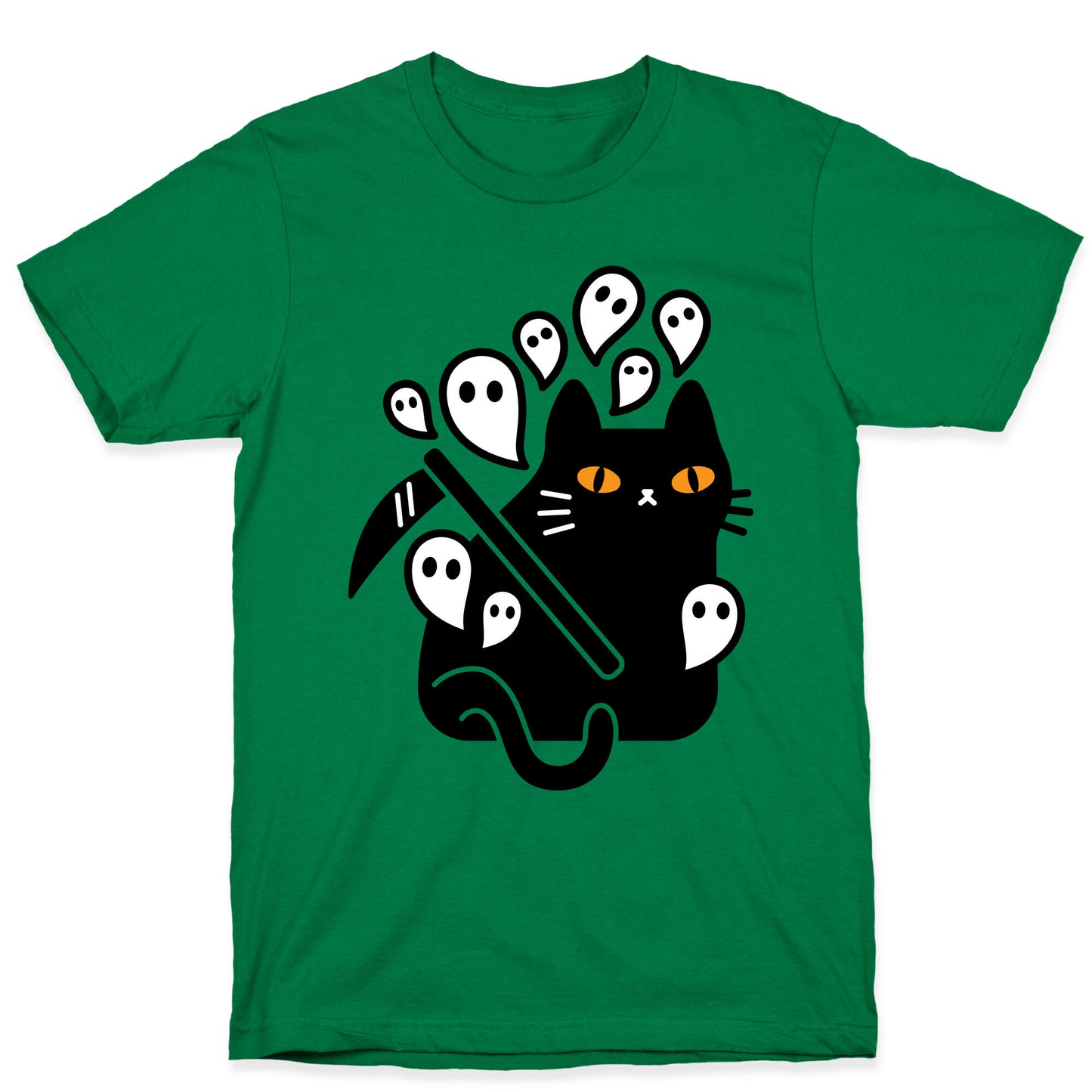 Nine Lives Reaper Cat T-Shirt