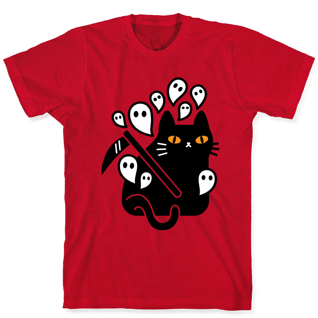 Nine Lives Reaper Cat T-Shirt