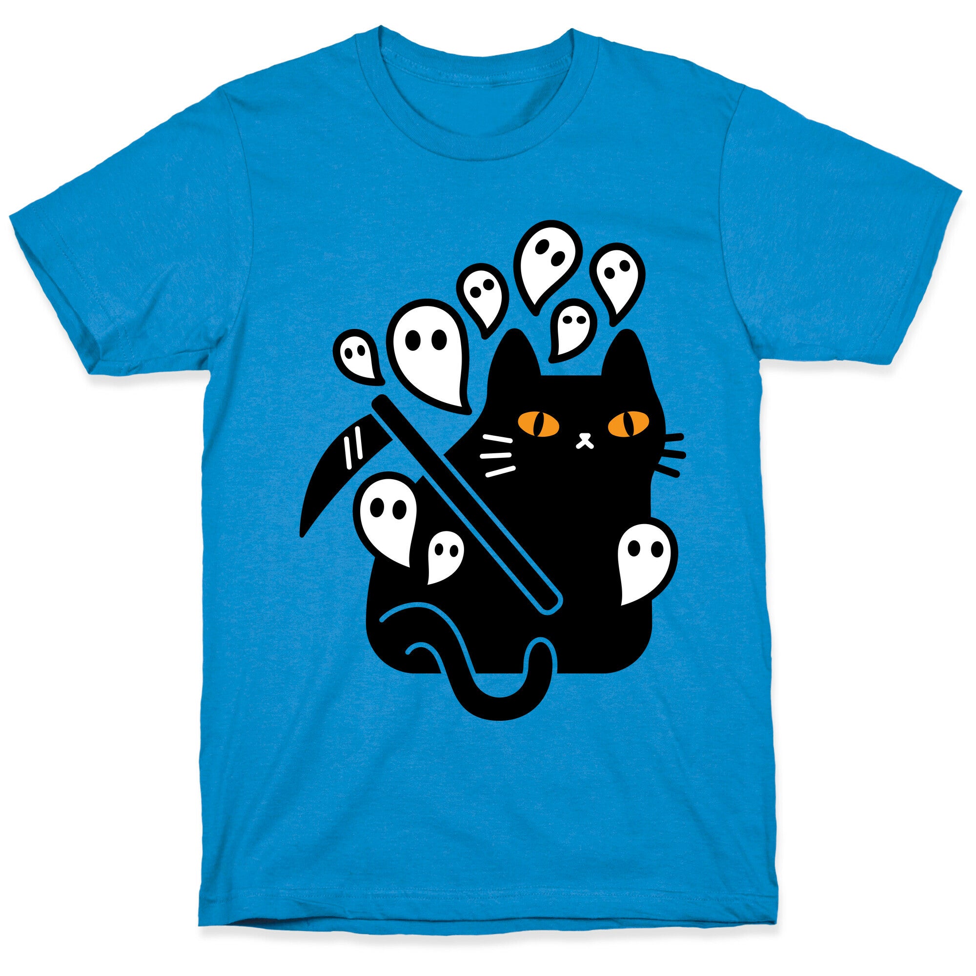 Nine Lives Reaper Cat T-Shirt