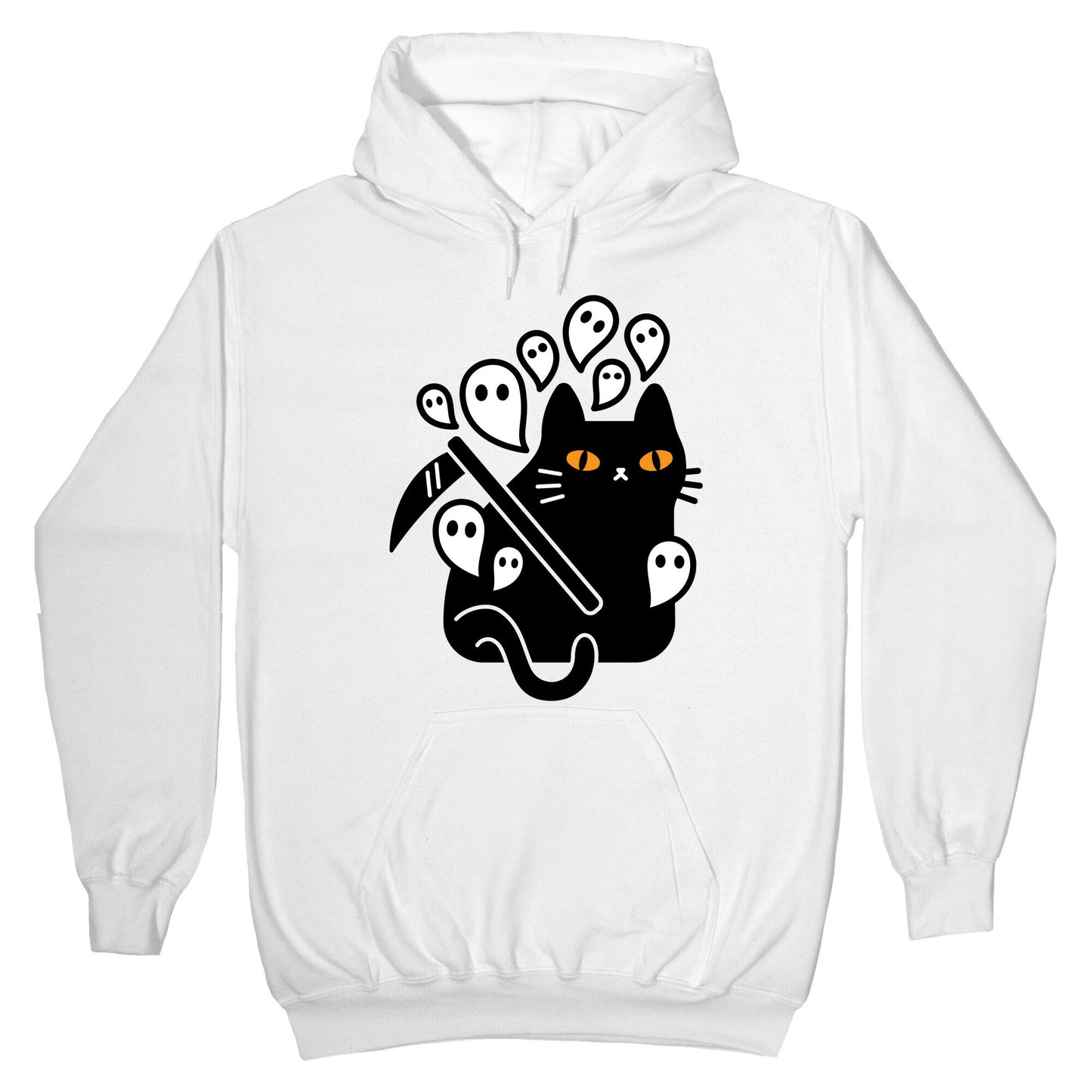 Nine Lives Reaper Cat Hoodie