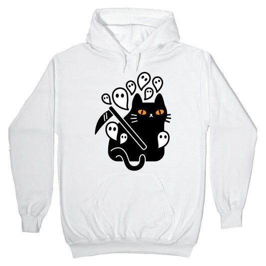 Nine Lives Reaper Cat Hoodie