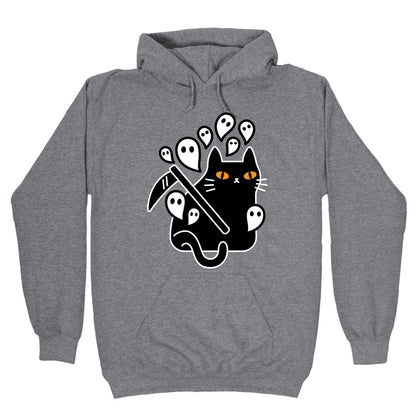 Nine Lives Reaper Cat Hoodie
