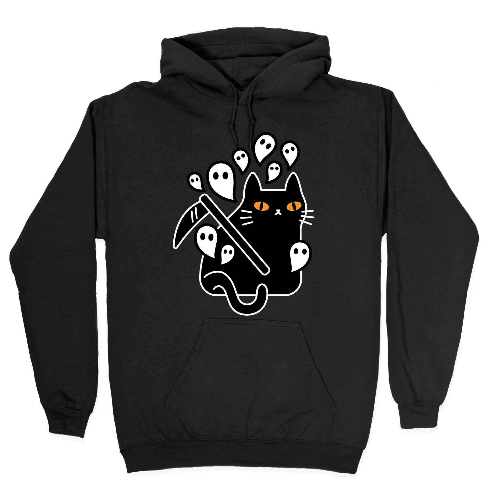 Nine Lives Reaper Cat Hoodie