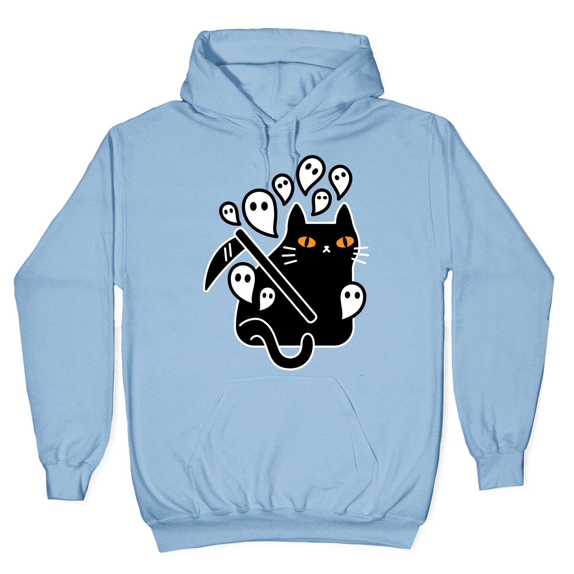Nine Lives Reaper Cat Hoodie
