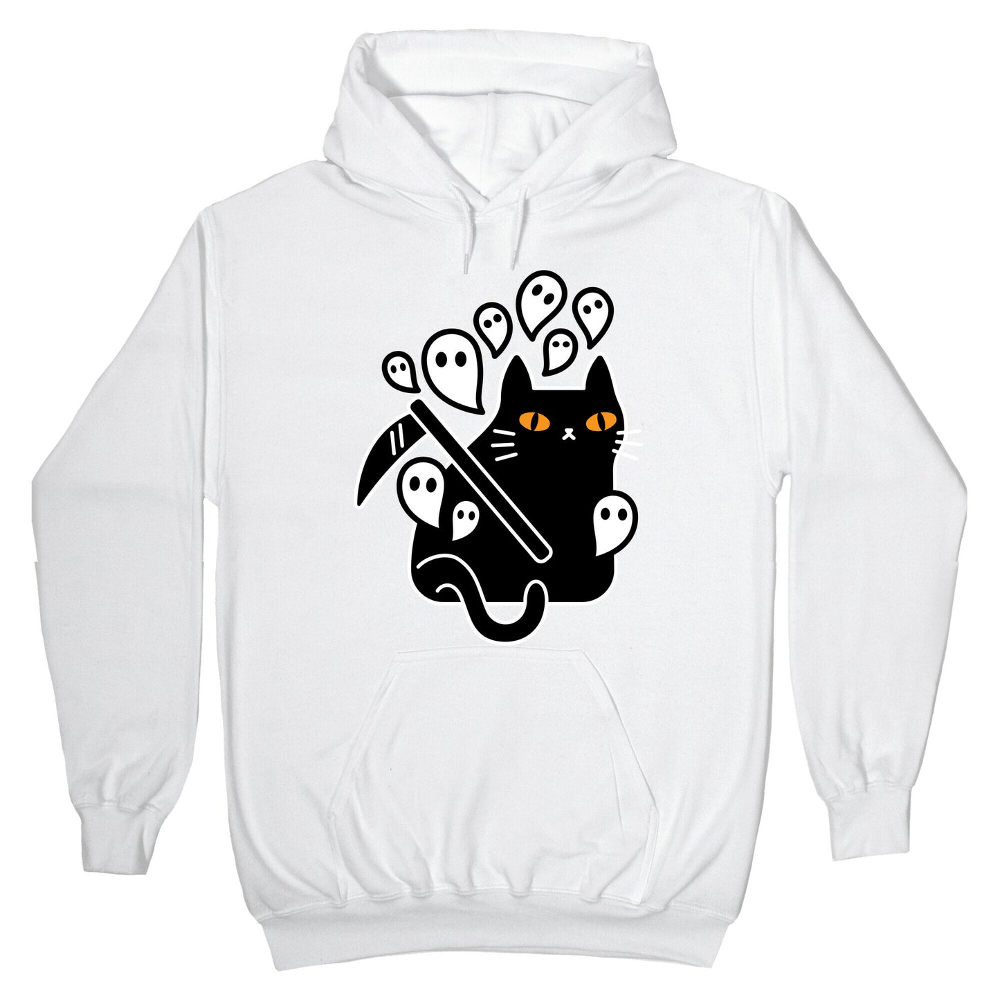 Nine Lives Reaper Cat Hoodie