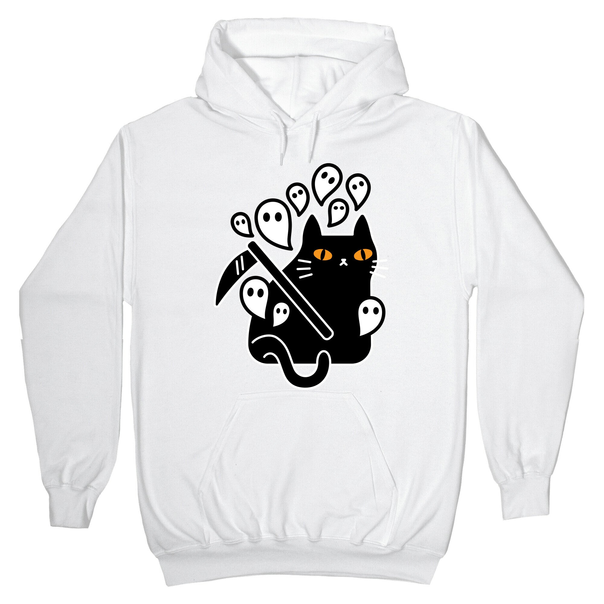 Nine Lives Reaper Cat Hoodie