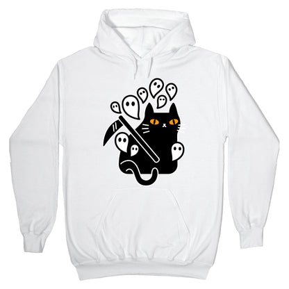 Nine Lives Reaper Cat Hoodie