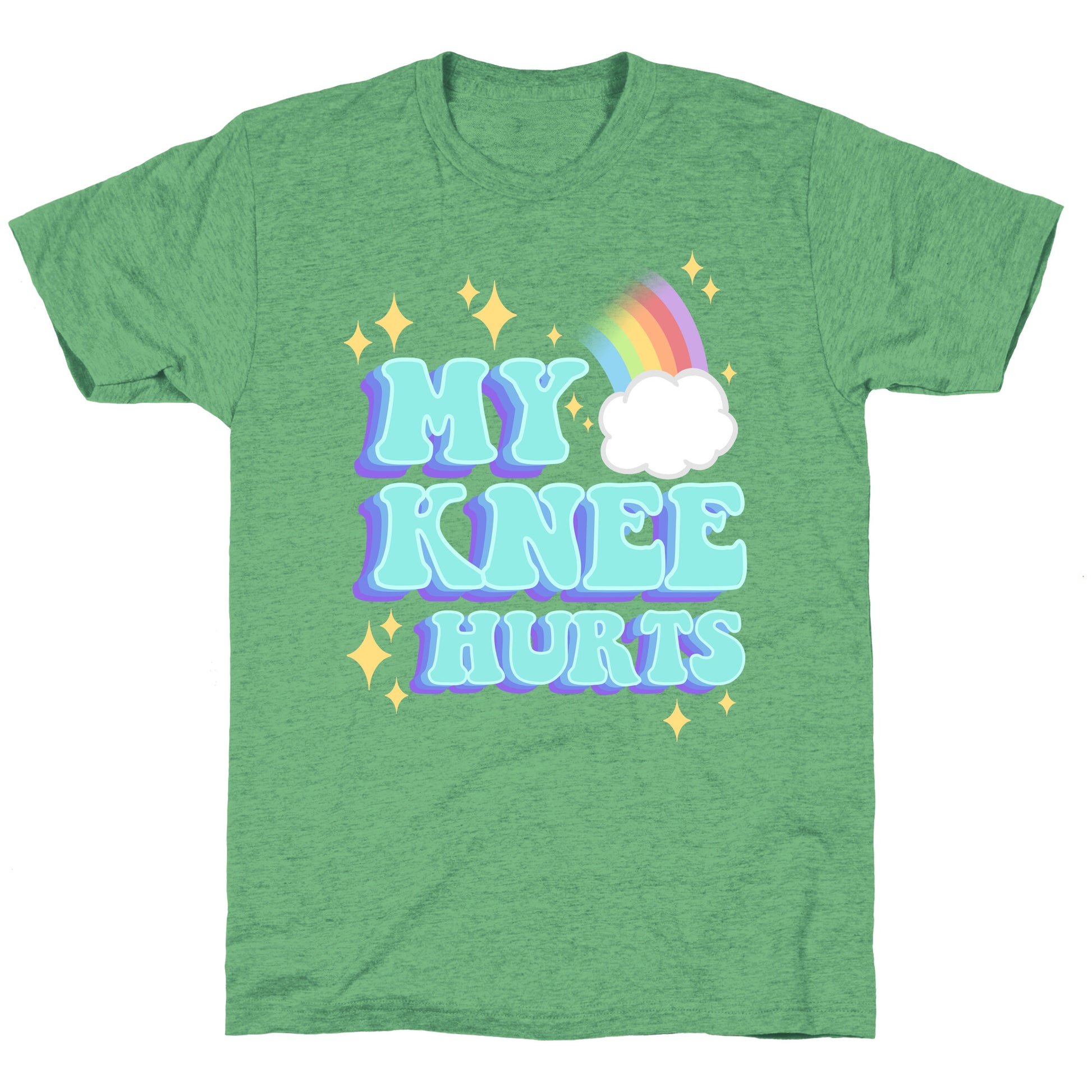 My Knee Hurts Unisex Triblend Tee