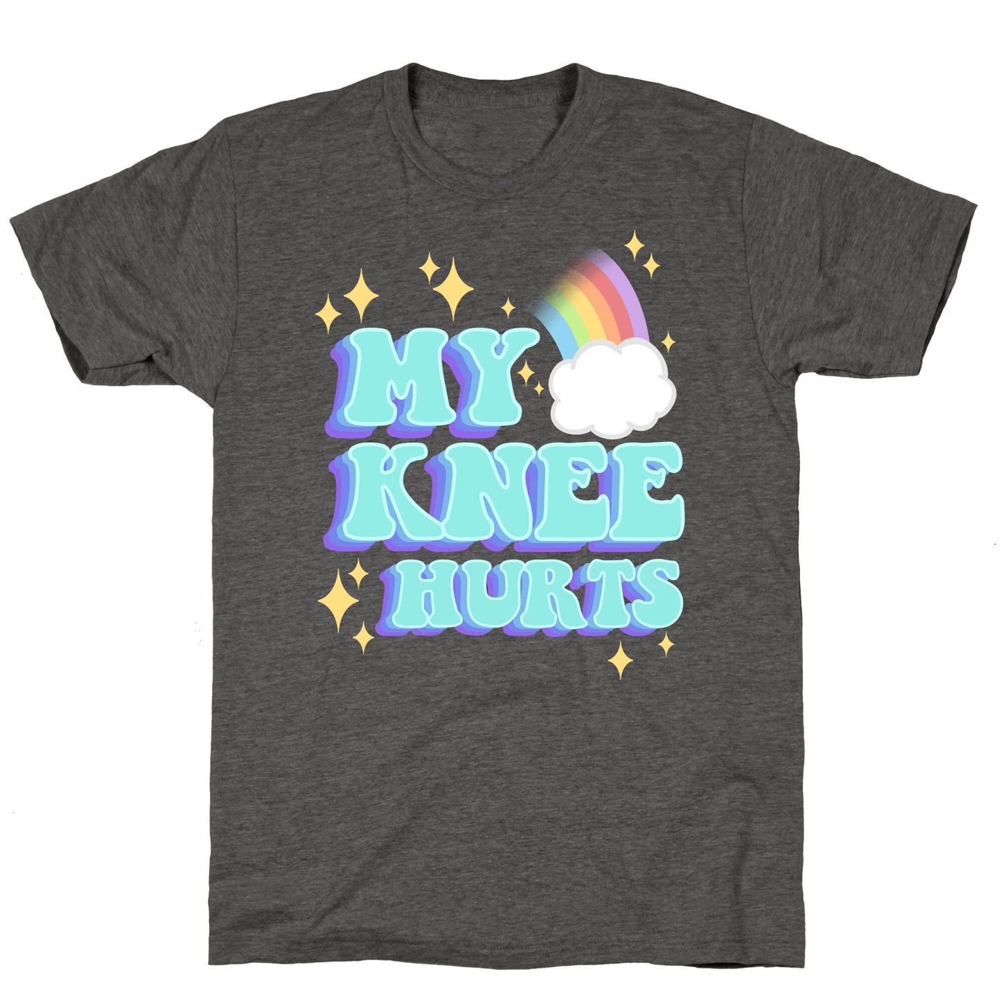 My Knee Hurts Unisex Triblend Tee