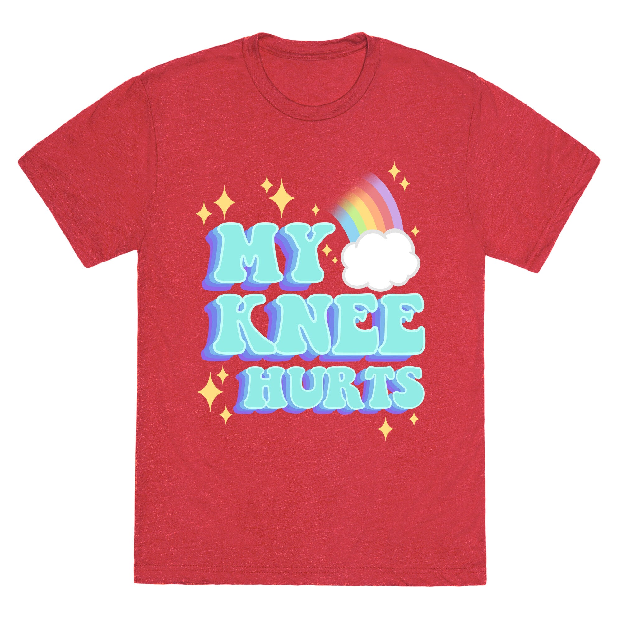My Knee Hurts Unisex Triblend Tee