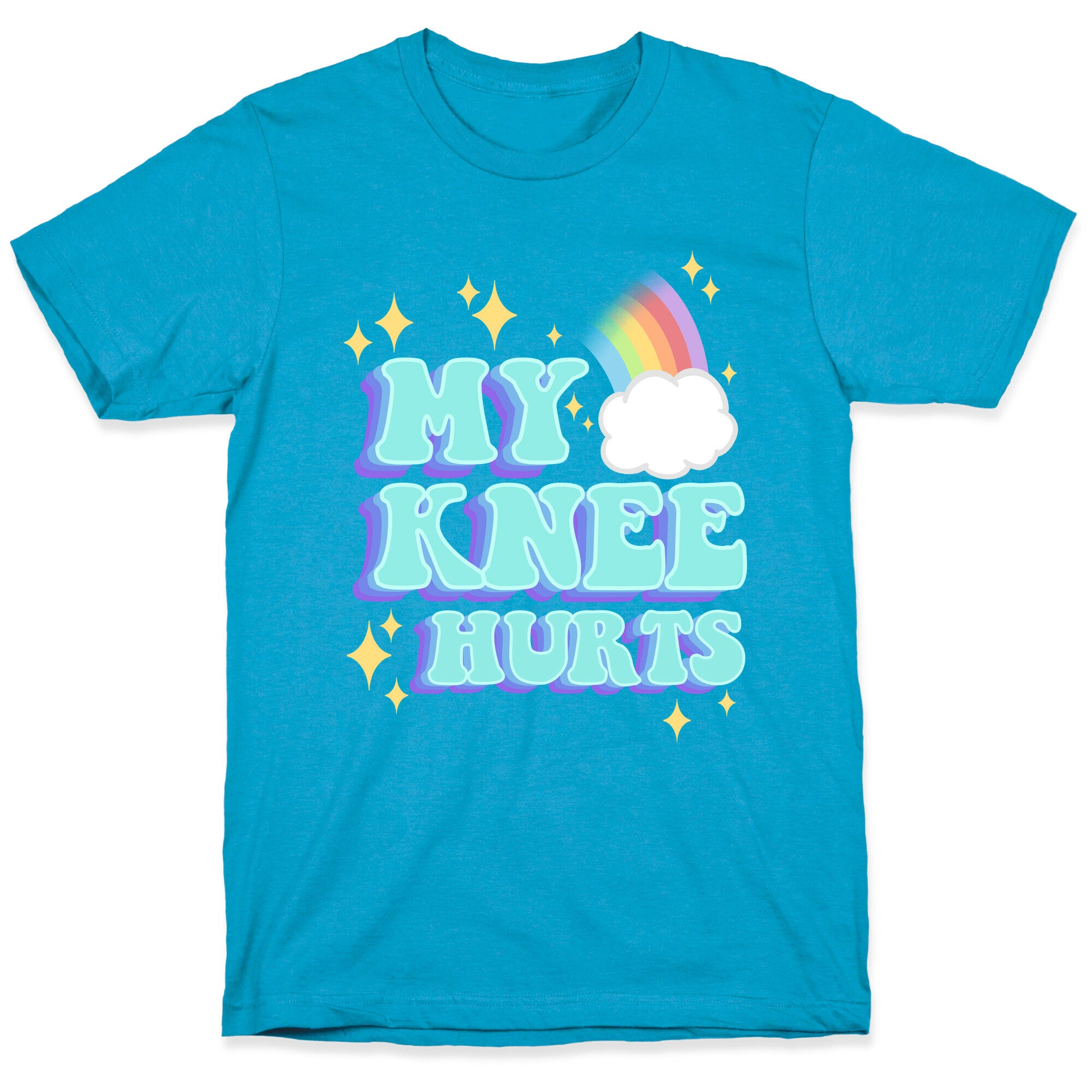 My Knee Hurts Unisex Triblend Tee