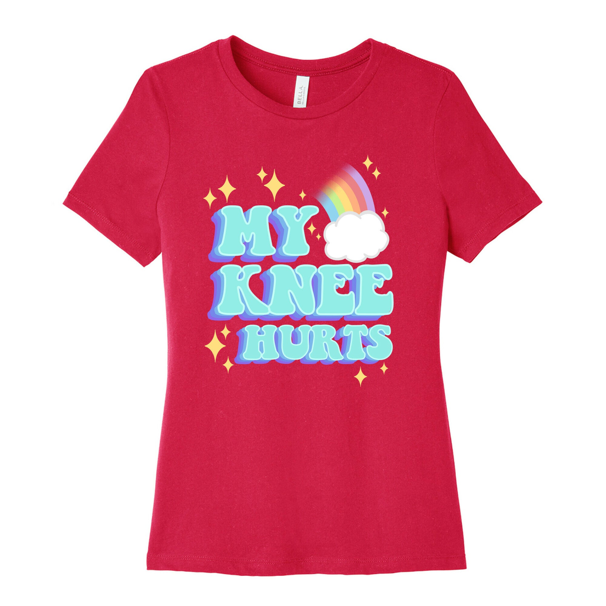 My Knee Hurts Women's Cotton Tee