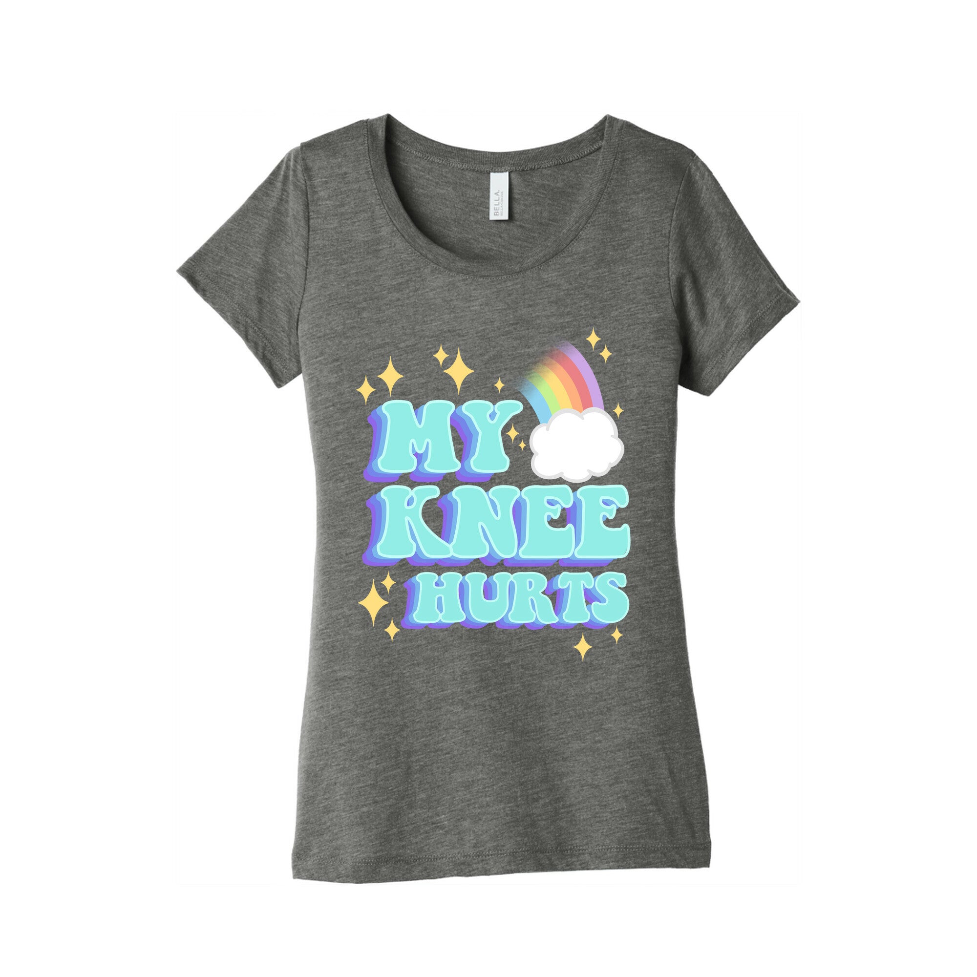 My Knee Hurts Women's Triblend Tee