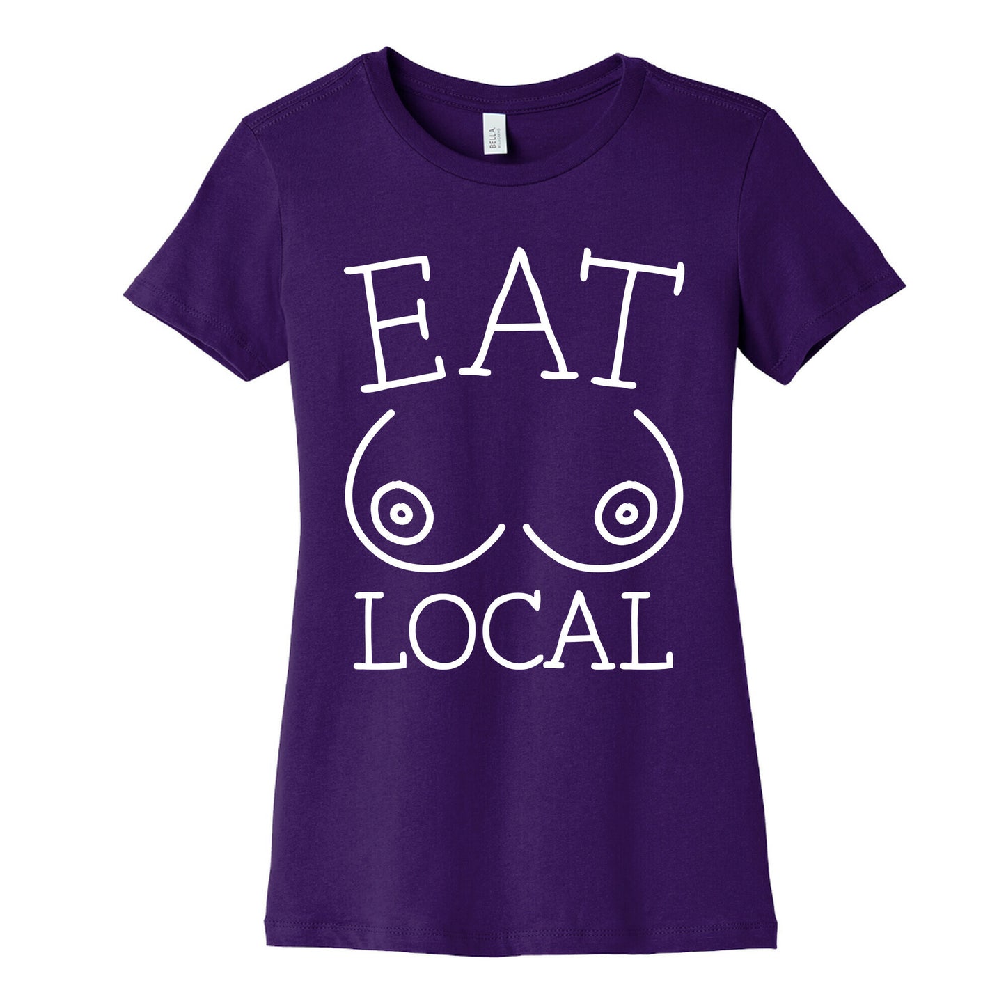 Eat Local Women's Cotton Tee