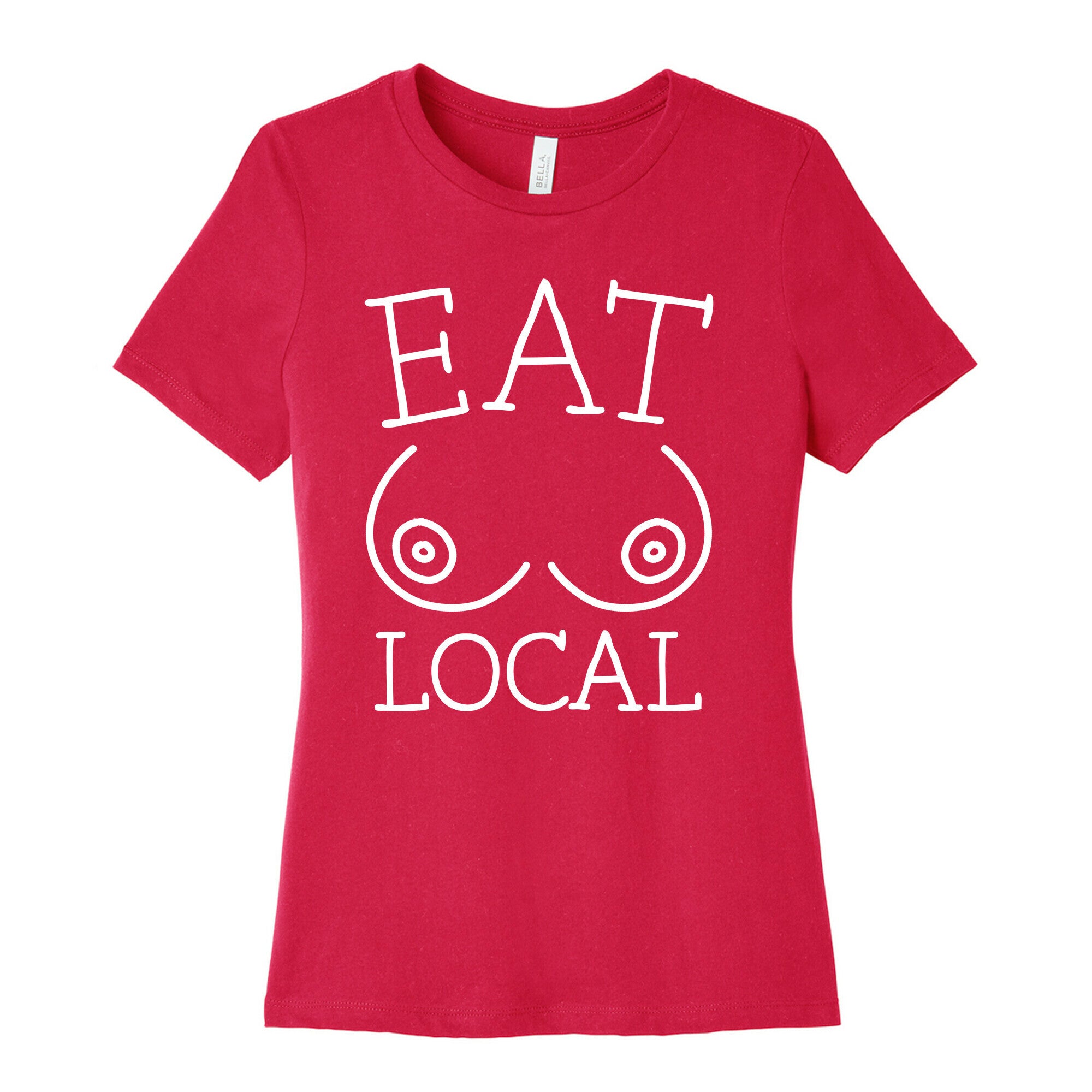 Eat Local Women's Cotton Tee