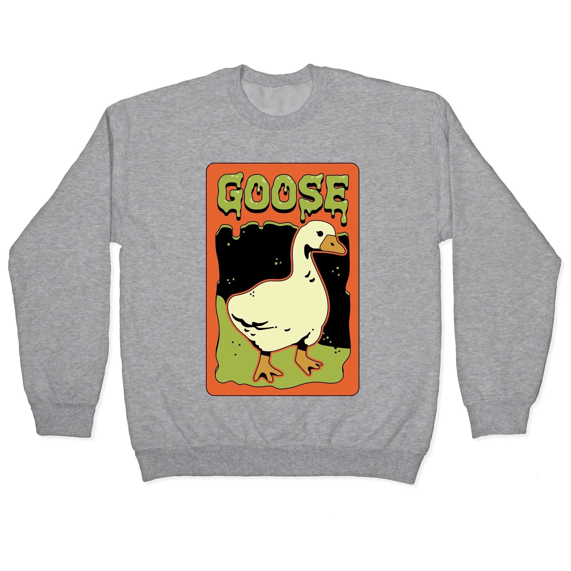 Goose Horror Parody Crewneck Sweatshirt