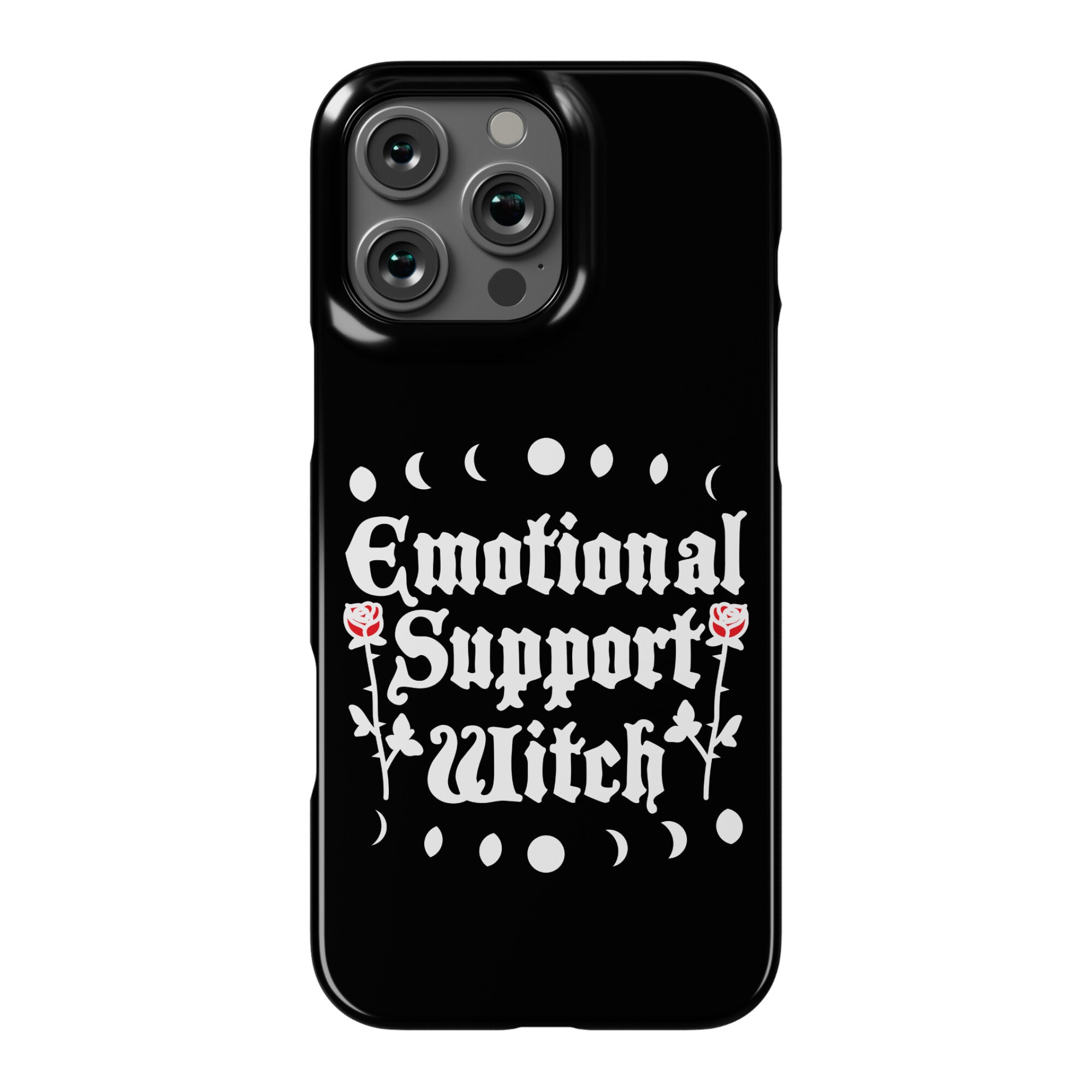 Emotional Support Witch Phone Case