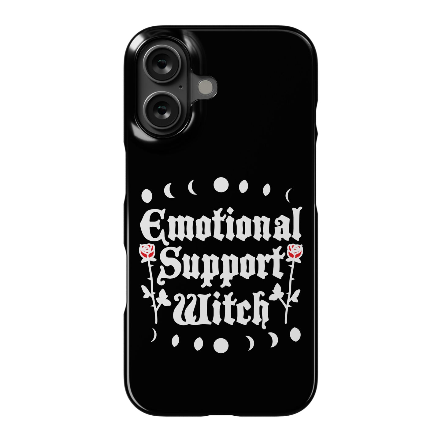 Emotional Support Witch Phone Case