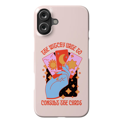 The Witchy Urge To Consult The Cards  Phone Case