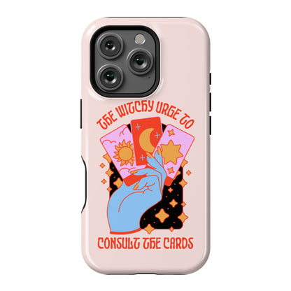 The Witchy Urge To Consult The Cards  Phone Case