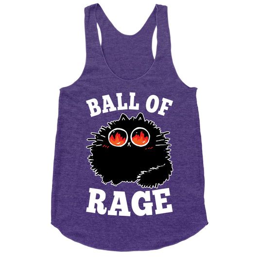 Ball Of Rage Racerback Tank