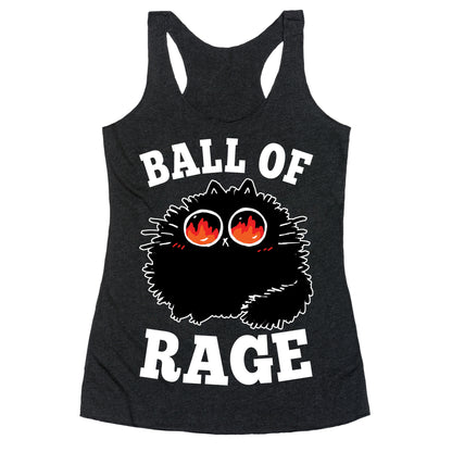 Ball Of Rage Racerback Tank