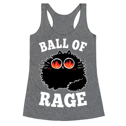 Ball Of Rage Racerback Tank