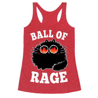 Ball Of Rage Racerback Tank