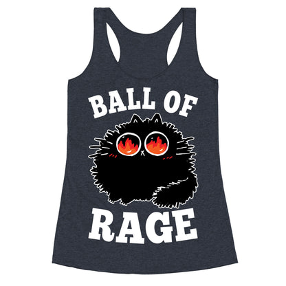 Ball Of Rage Racerback Tank