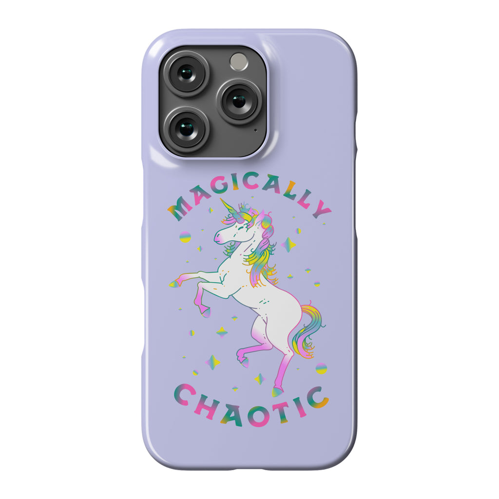 Magically Chaotic Unicorn Phone Case