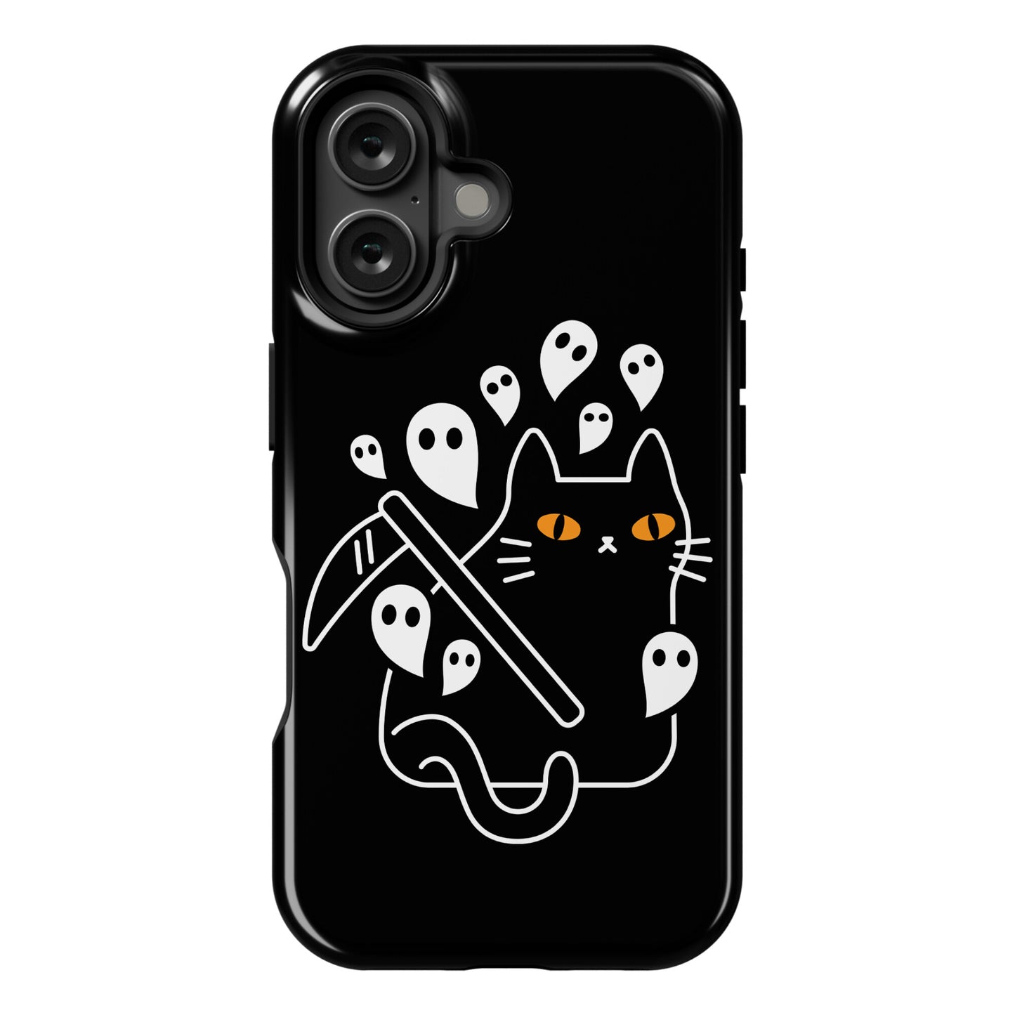 Nine Lives Reaper Cat Phone Case