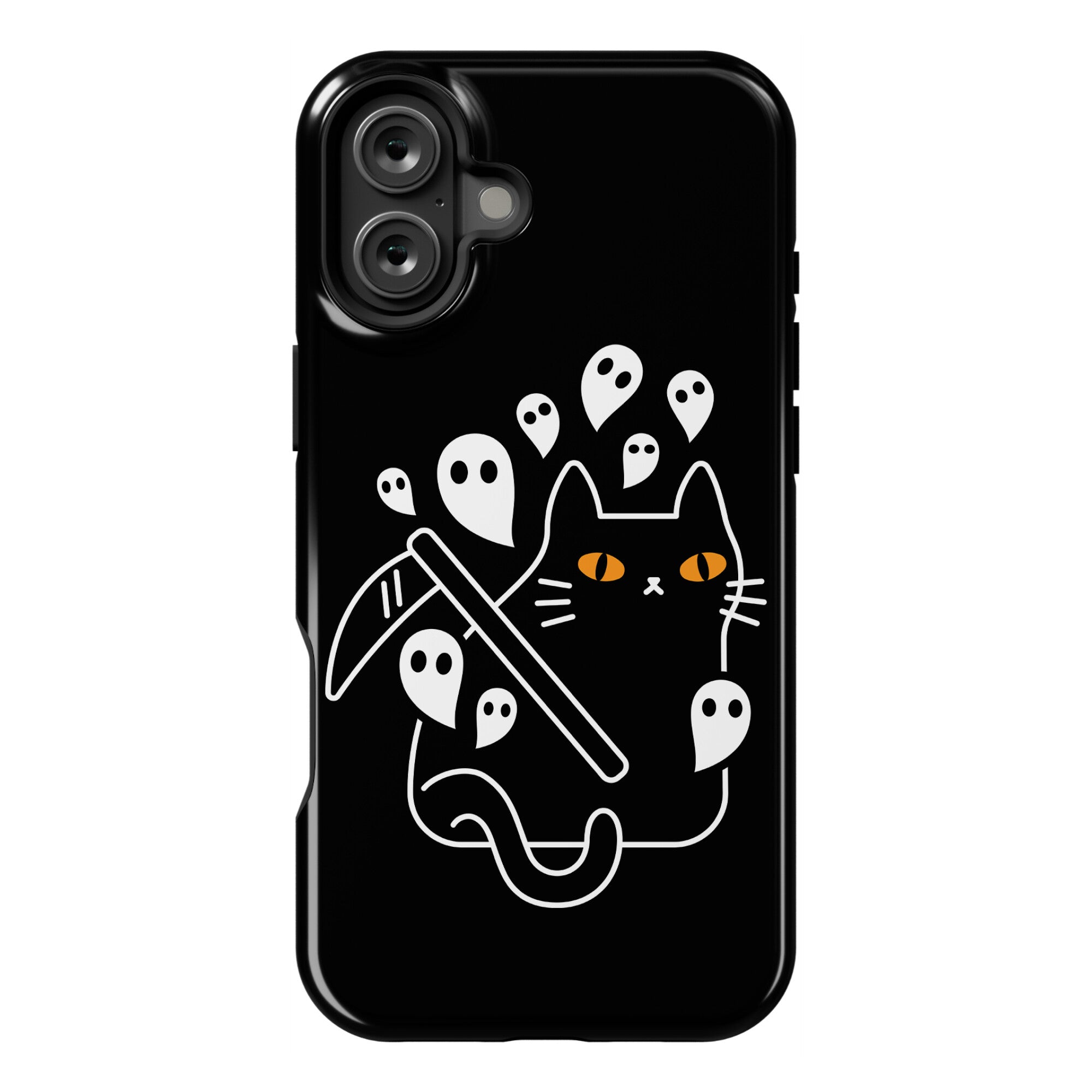 Nine Lives Reaper Cat Phone Case